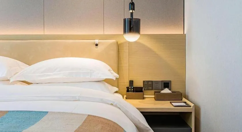 Bed in VX Hotel Hubei Wuhan Hongshan District 1st Guanggu Road