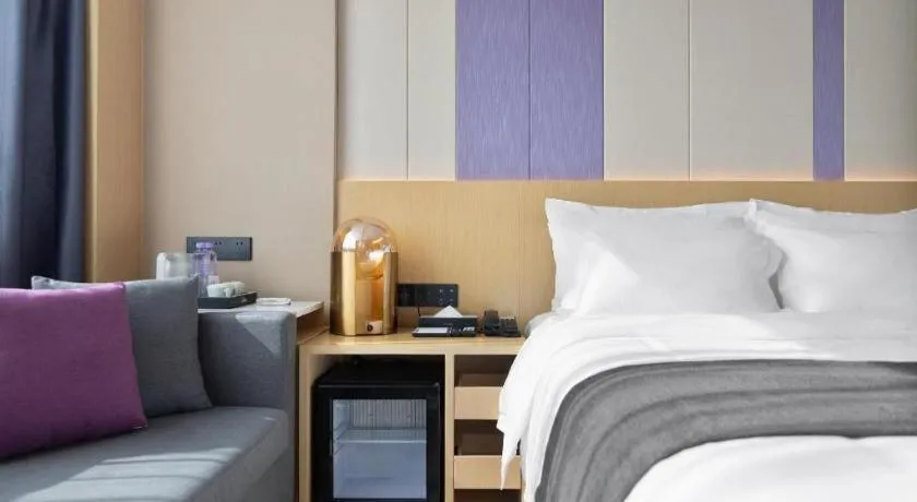Bed in Lavande Hotel Guangzhou Quzhuang Metro Station