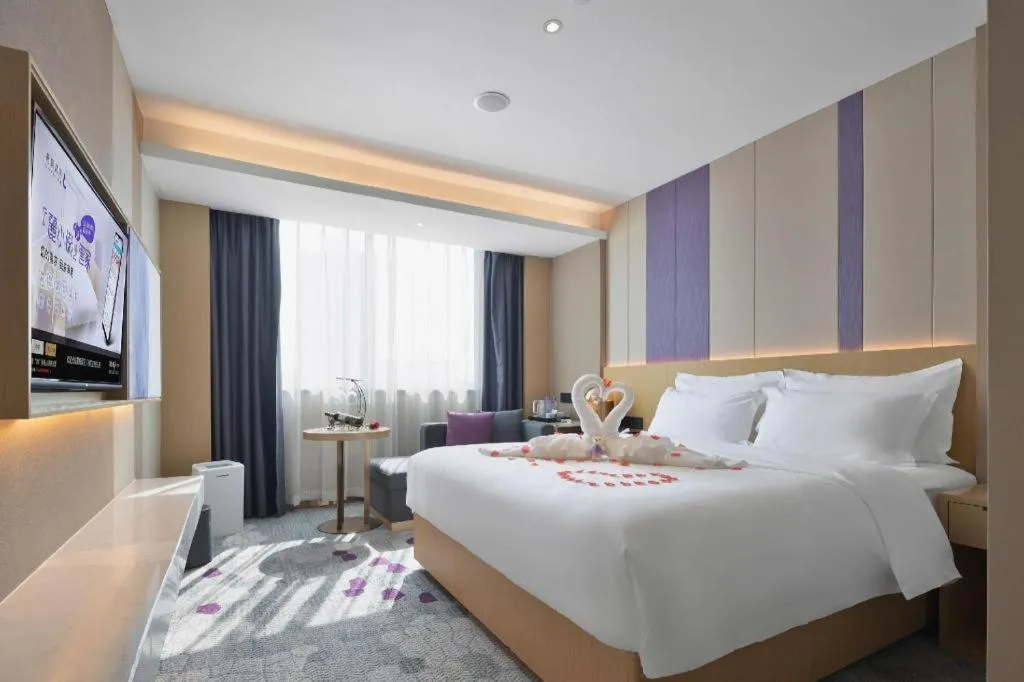 Bed in Lavande Hotel Guangzhou Quzhuang Metro Station