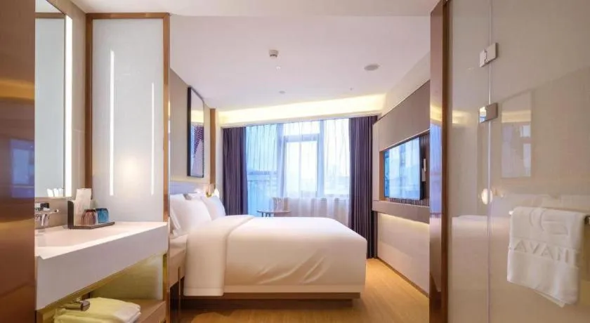 Bed in Lavande Hotel Guangzhou Quzhuang Metro Station