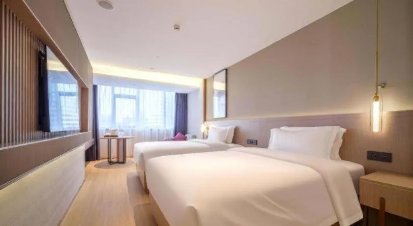 Bed in Lavande Hotel Guangzhou Quzhuang Metro Station