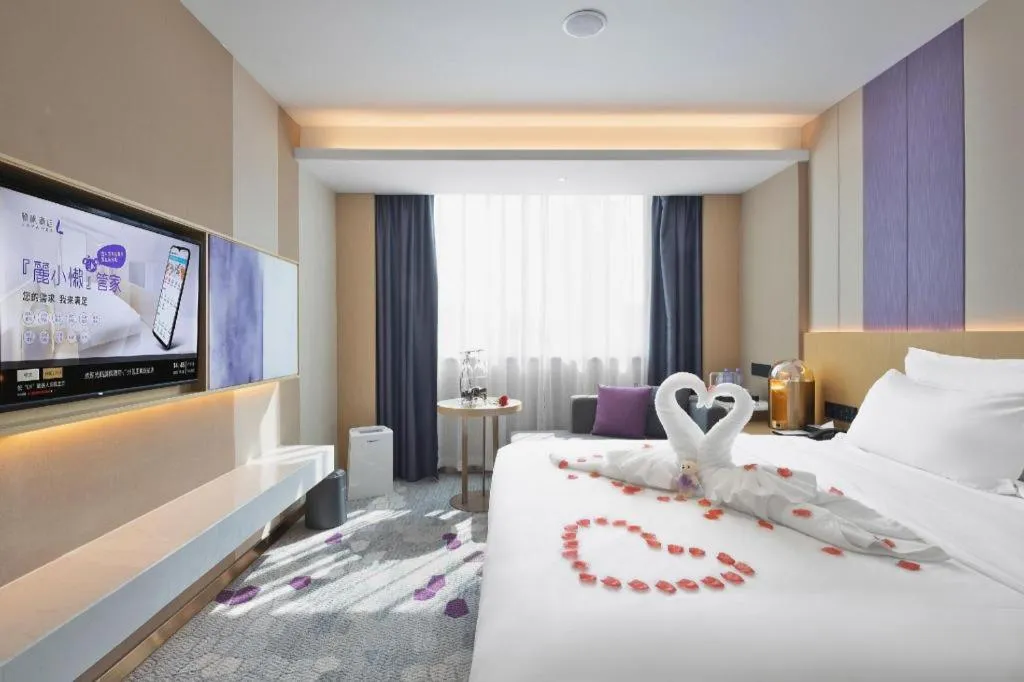Bed in Lavande Hotel Guangzhou Quzhuang Metro Station