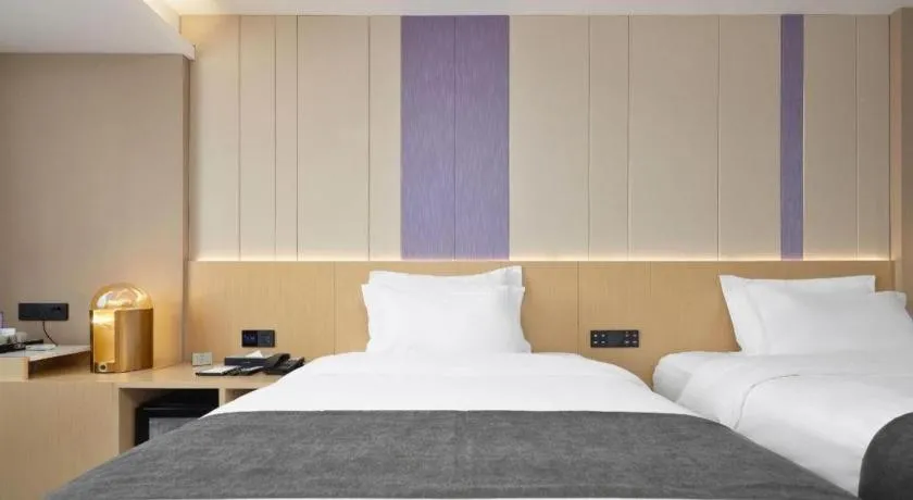 Bed in Lavande Hotel Guangzhou Quzhuang Metro Station