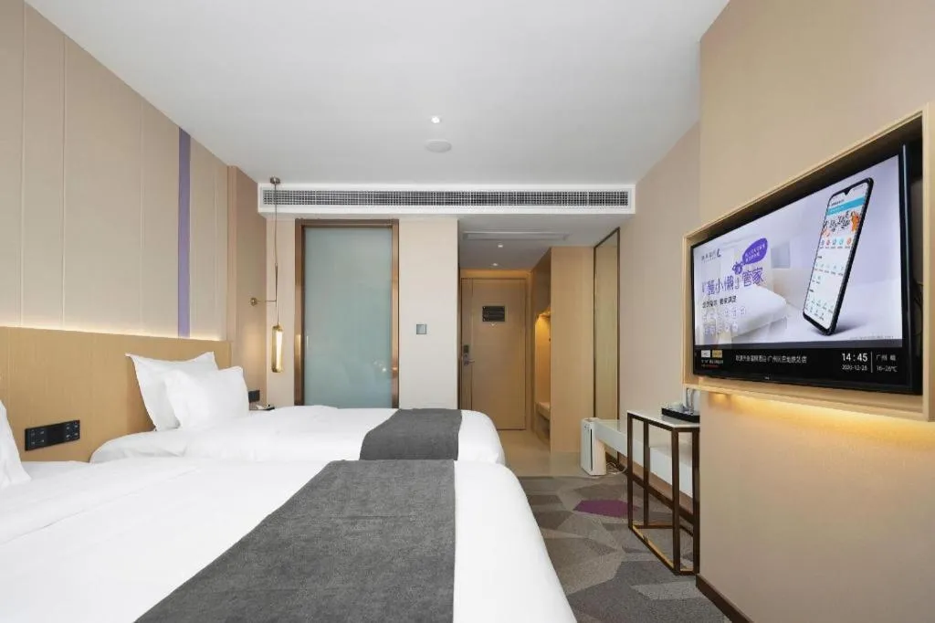 Bed in Lavande Hotel Guangzhou Quzhuang Metro Station