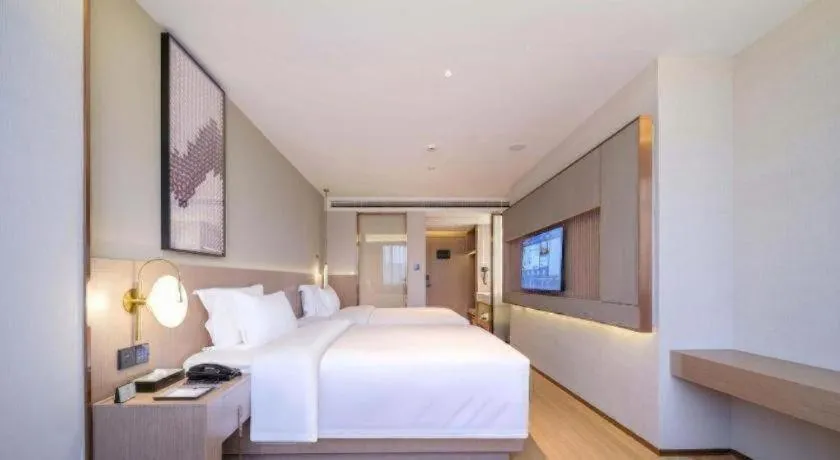 Bed in Lavande Hotel Guangzhou Quzhuang Metro Station