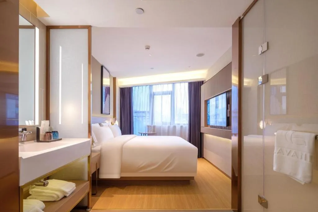 Bed in Lavande Hotel Guangzhou Quzhuang Metro Station
