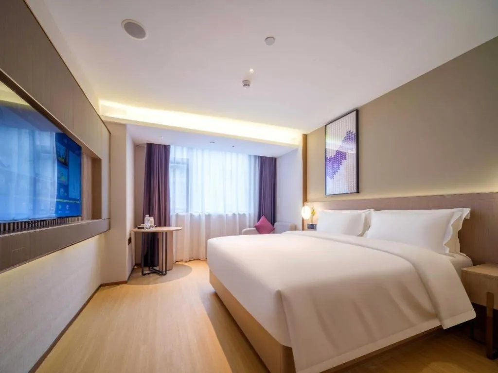 Bed in Lavande Hotel Guangzhou Quzhuang Metro Station