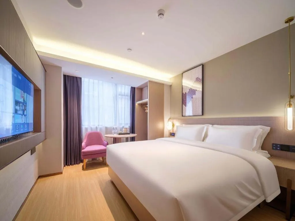 Bed in Lavande Hotel Guangzhou Quzhuang Metro Station