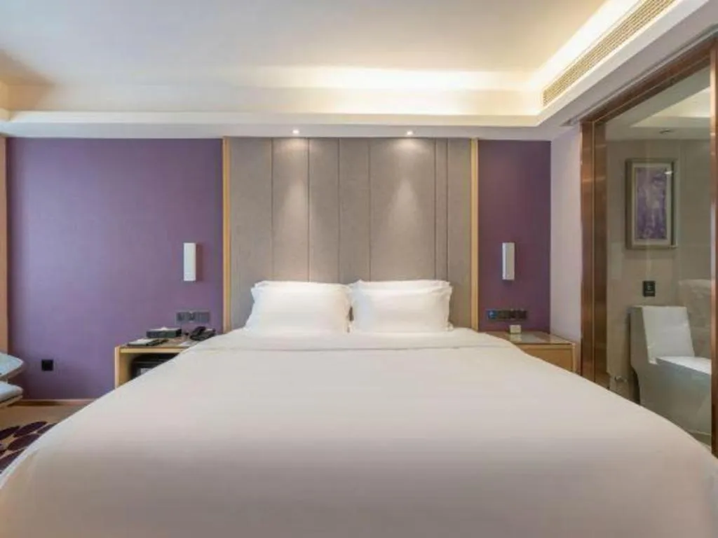 Bed in Lavande Hotel Chongqing Nanping Walking Street Wanda Plaza