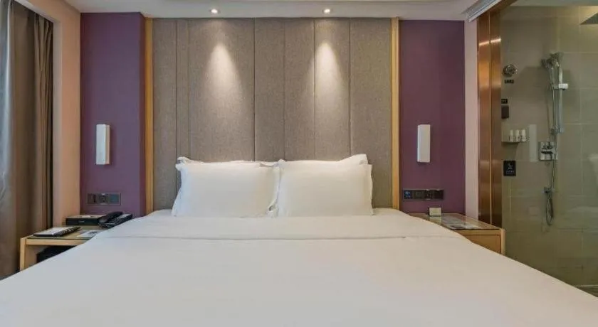 Bed in Lavande Hotel Chongqing Nanping Walking Street Wanda Plaza