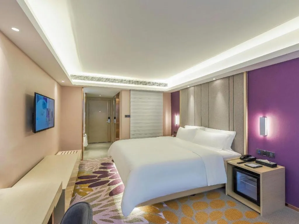 Bed in Lavande Hotel Chongqing Nanping Walking Street Wanda Plaza