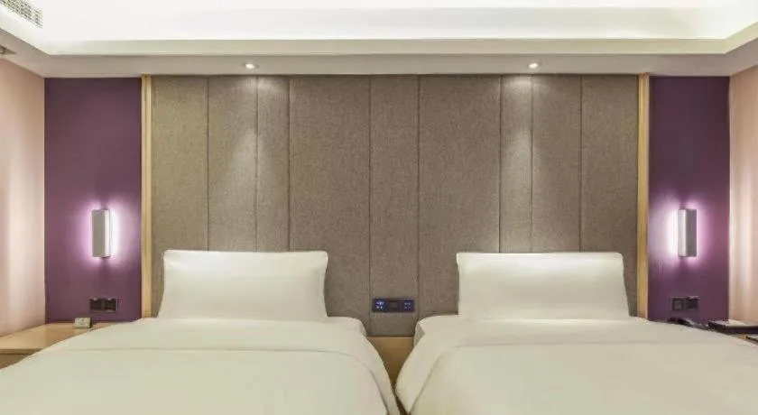 Bed in Lavande Hotel Chongqing Nanping Walking Street Wanda Plaza