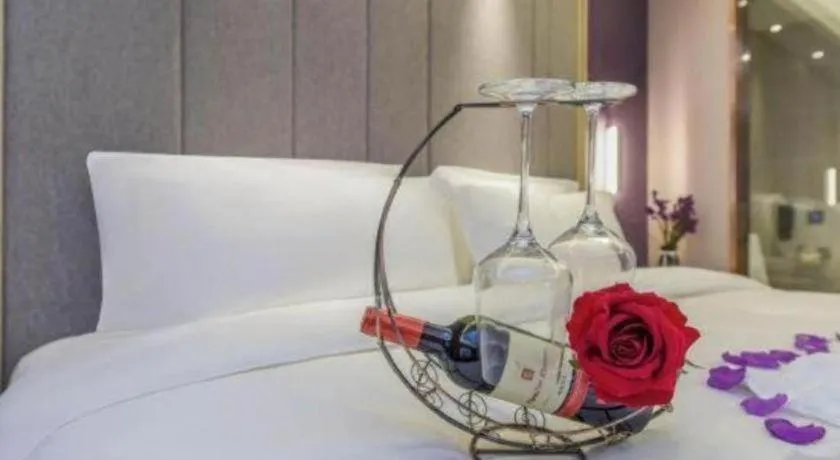 Bed in Lavande Hotel Chongqing Nanping Walking Street Wanda Plaza