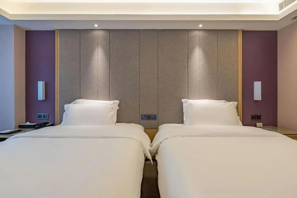 Bed in Lavande Hotel Chongqing Nanping Walking Street Wanda Plaza