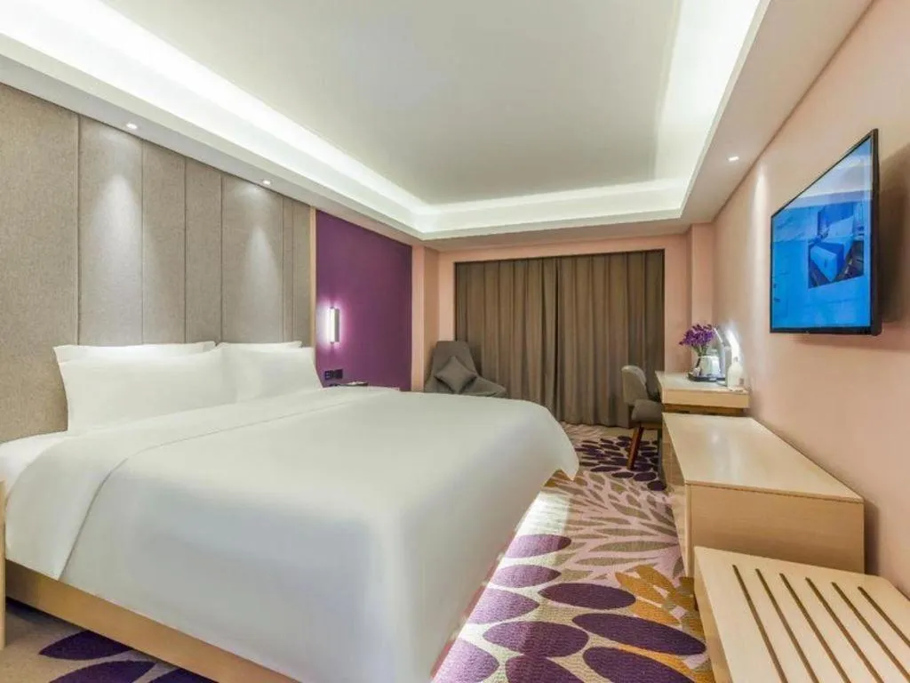 Bed in Lavande Hotel Chongqing Nanping Walking Street Wanda Plaza