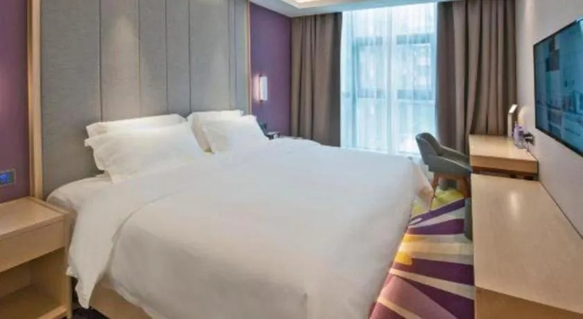 Bed in Lavande Hotel Guangzhou Jiahewanggang Metro Station Konggang Avenue Jinbo Plaza