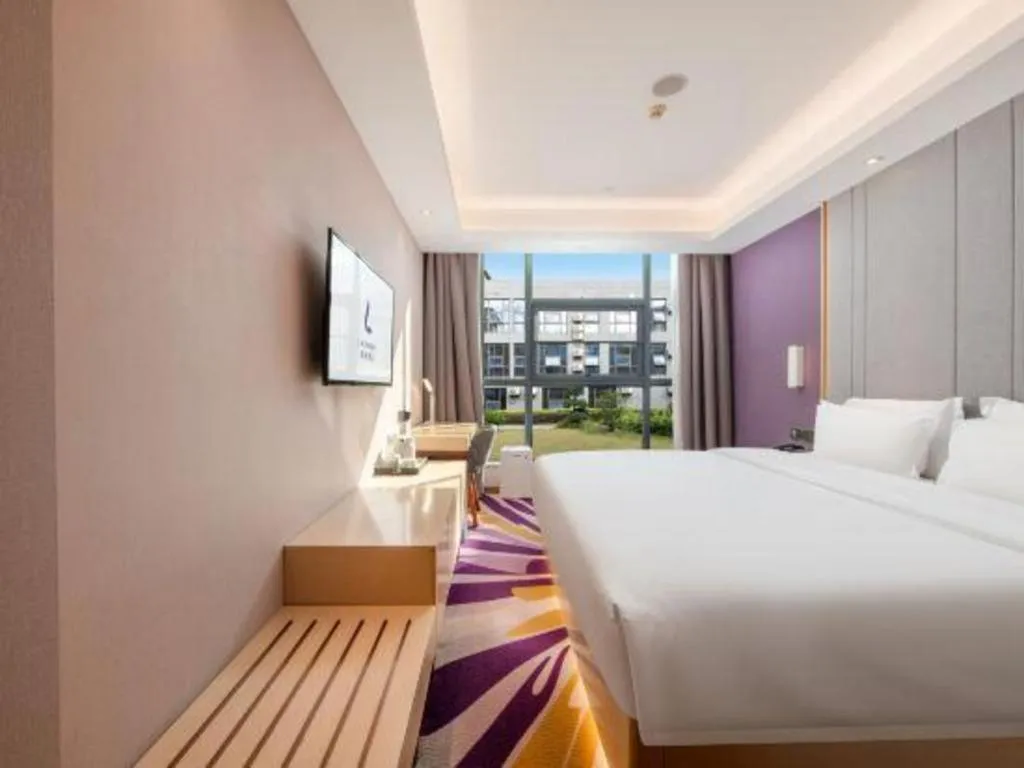 Bed in Lavande Hotel Guangzhou Jiahewanggang Metro Station Konggang Avenue Jinbo Plaza