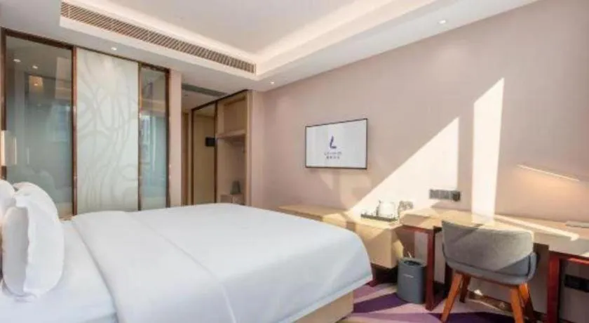 Bed in Lavande Hotel Guangzhou Jiahewanggang Metro Station Konggang Avenue Jinbo Plaza