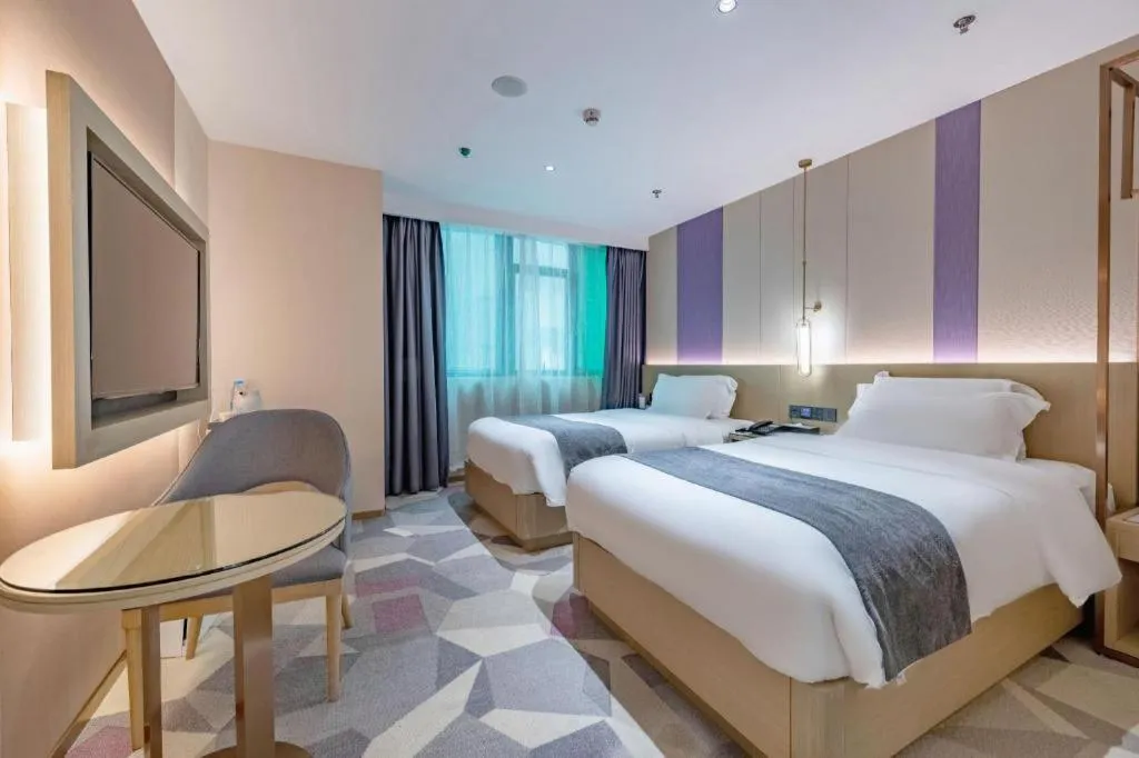 Bed in Lavande Hotel Shenzhen East Gate Wanxiang City Guomao Metro Statipn