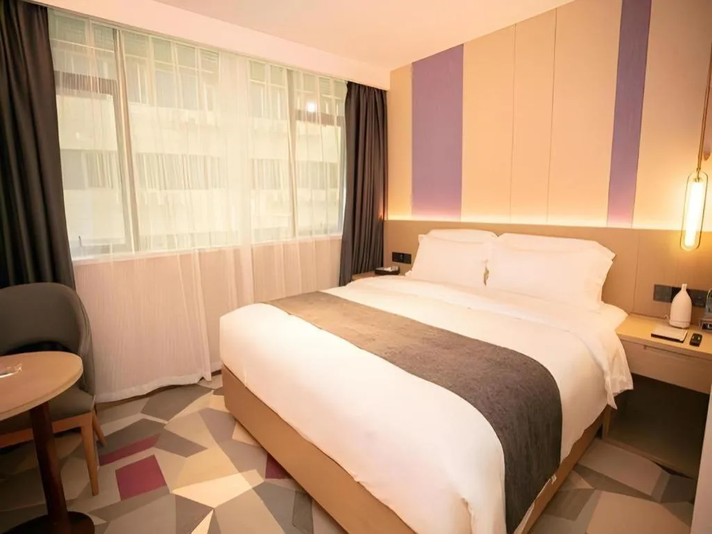 Bed in Lavande Hotel Shenzhen East Gate Wanxiang City Guomao Metro Statipn