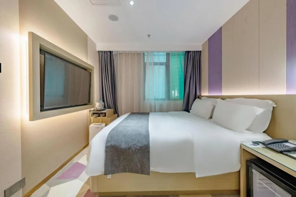 Bed in Lavande Hotel Shenzhen East Gate Wanxiang City Guomao Metro Statipn