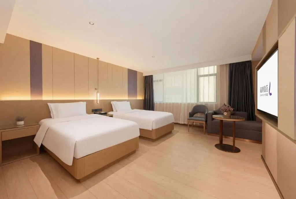 Bed in Lavande Hotel Shenzhen East Gate Wanxiang City Guomao Metro Statipn