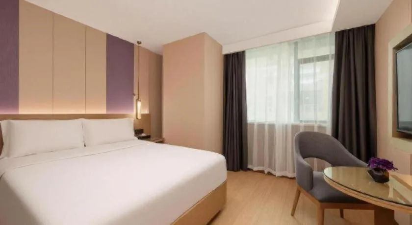 Bed in Lavande Hotel Shenzhen East Gate Wanxiang City Guomao Metro Statipn