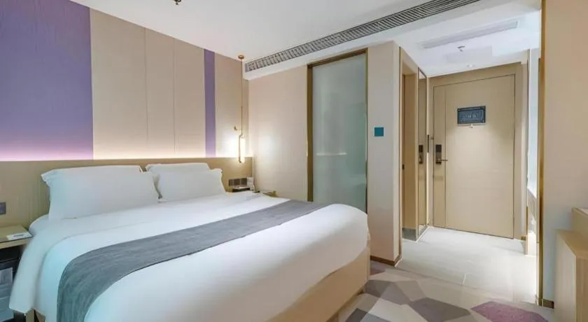 Bed in Lavande Hotel Shenzhen East Gate Wanxiang City Guomao Metro Statipn