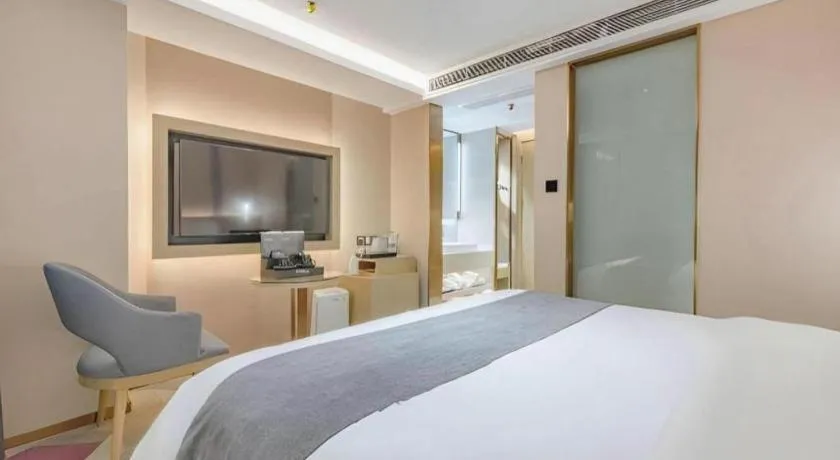 Bed in Lavande Hotel Shenzhen East Gate Wanxiang City Guomao Metro Statipn