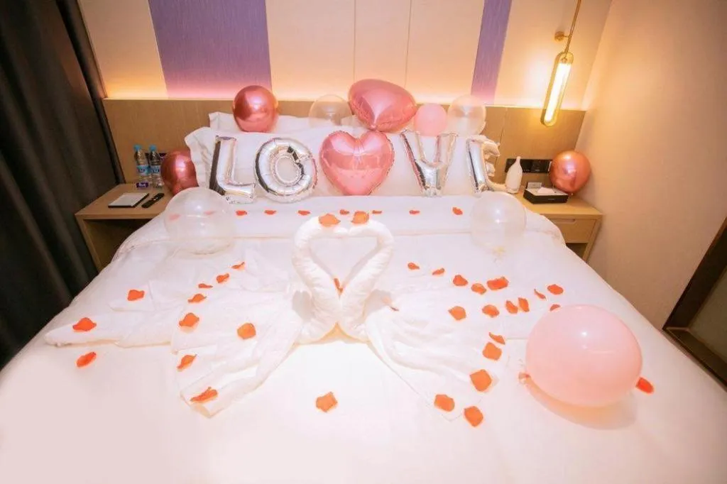 Bed in Lavande Hotel Shenzhen East Gate Wanxiang City Guomao Metro Statipn