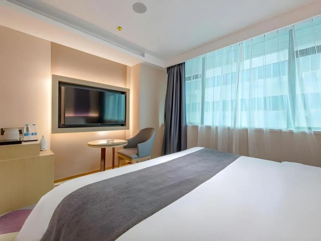 Bed in Lavande Hotel Shenzhen East Gate Wanxiang City Guomao Metro Statipn