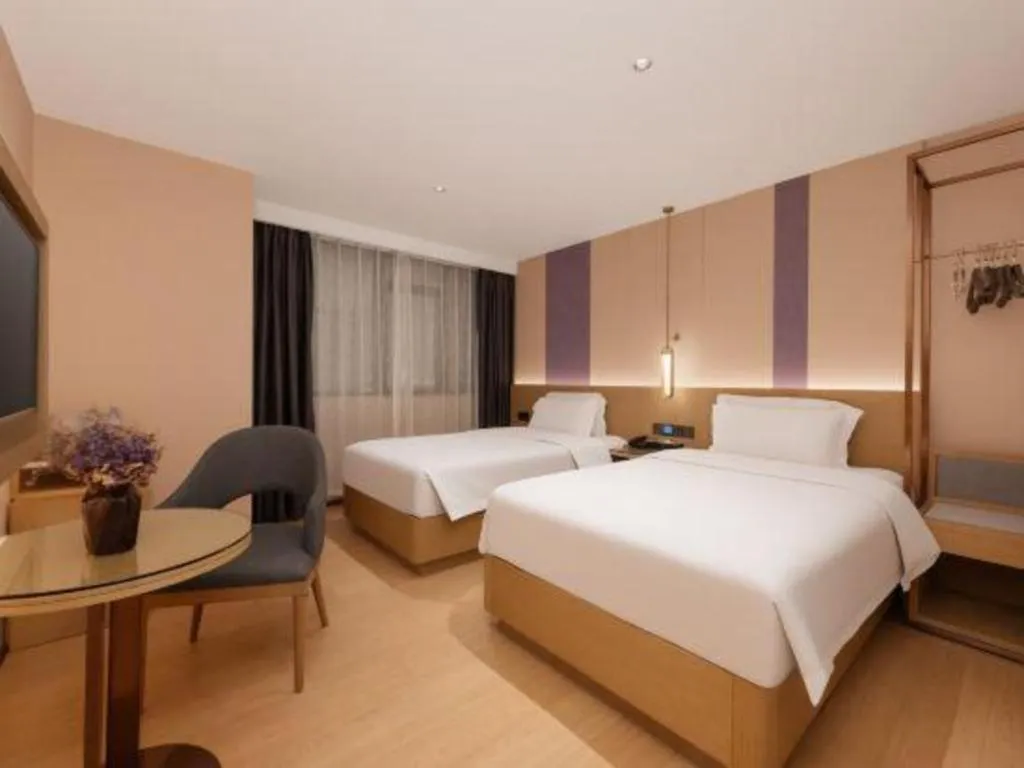Bed in Lavande Hotel Shenzhen East Gate Wanxiang City Guomao Metro Statipn