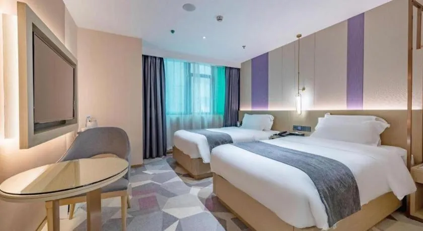 Bed in Lavande Hotel Shenzhen East Gate Wanxiang City Guomao Metro Statipn
