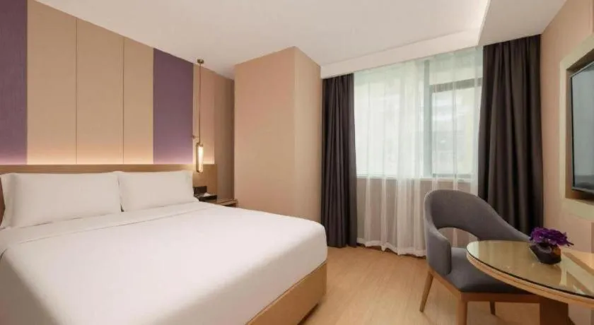 Bed in Lavande Hotel Shenzhen East Gate Wanxiang City Guomao Metro Statipn