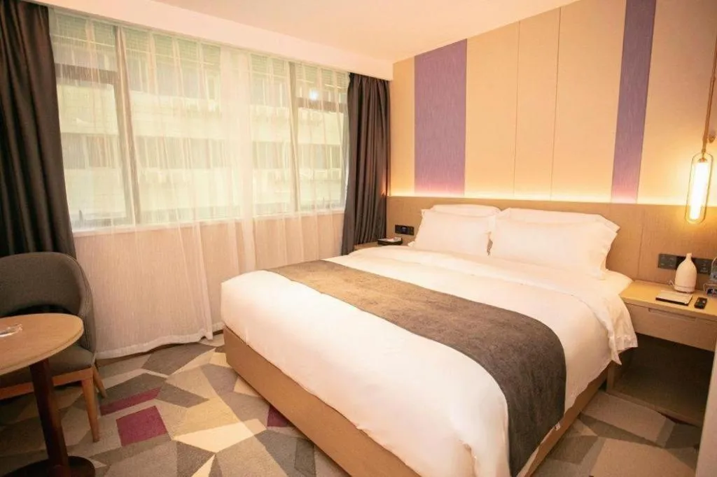 Bed in Lavande Hotel Shenzhen East Gate Wanxiang City Guomao Metro Statipn