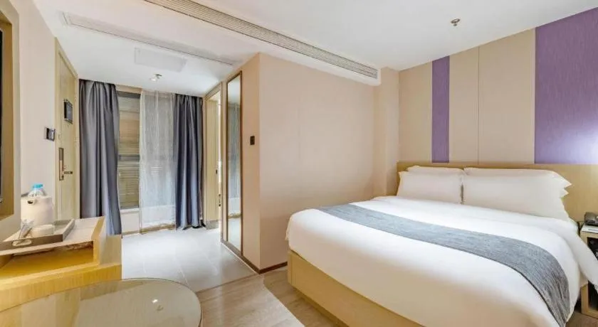 Bed in Lavande Hotel Shenzhen East Gate Wanxiang City Guomao Metro Statipn