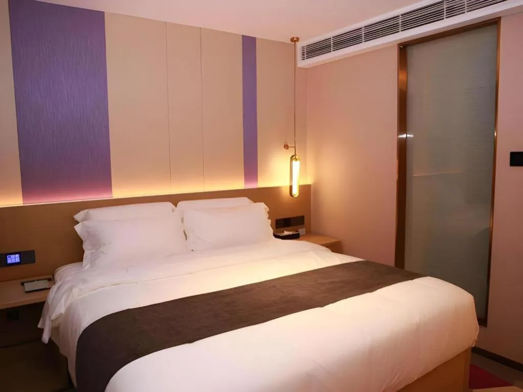 Bed in Lavande Hotel Shenzhen East Gate Wanxiang City Guomao Metro Statipn