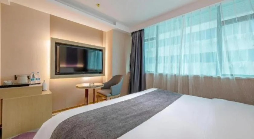Bed in Lavande Hotel Shenzhen East Gate Wanxiang City Guomao Metro Statipn