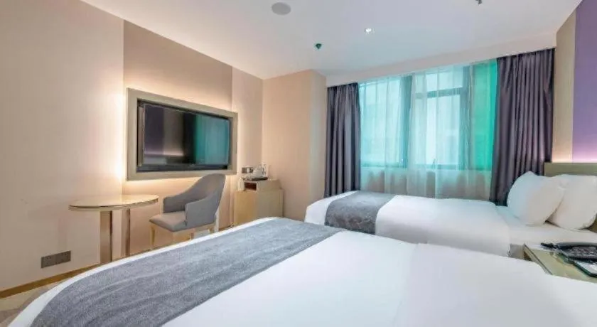 Bed in Lavande Hotel Shenzhen East Gate Wanxiang City Guomao Metro Statipn