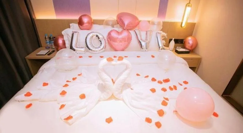 Bed in Lavande Hotel Shenzhen East Gate Wanxiang City Guomao Metro Statipn