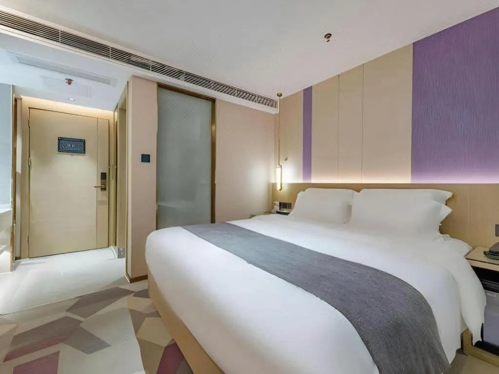 Bed in Lavande Hotel Shenzhen East Gate Wanxiang City Guomao Metro Statipn