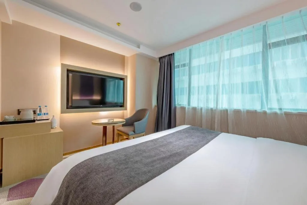Bed in Lavande Hotel Shenzhen East Gate Wanxiang City Guomao Metro Statipn