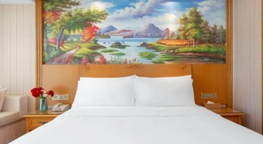 Bed in Vienna Hotel Zhengzhou Only Henan Movie Town