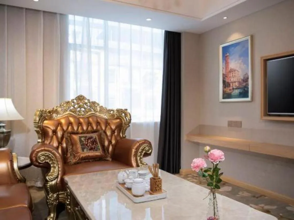 Bed in Vienna Hotel Guangzhou Yonghe Development Zone