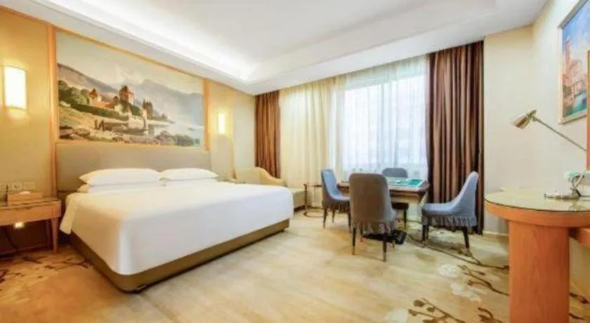 Bed in Vienna Hotel Guangzhou Yonghe Development Zone
