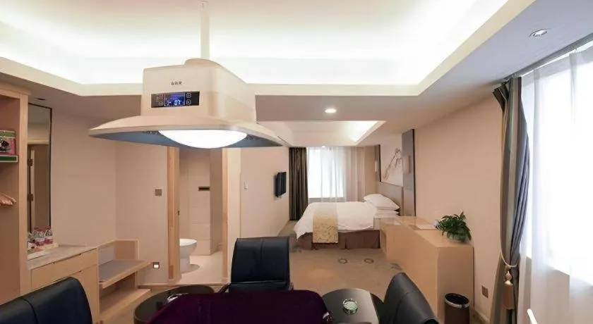 Bed in Vienna Hotel Shandong Jinan High-Tech Wanda Exhibition Center