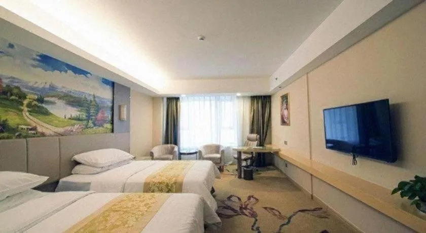 Bed in Vienna Hotel Shandong Jinan High-Tech Wanda Exhibition Center