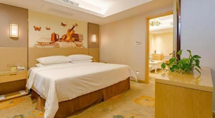 Bed in Vienna Hotel Shandong Jinan High-Tech Wanda Exhibition Center