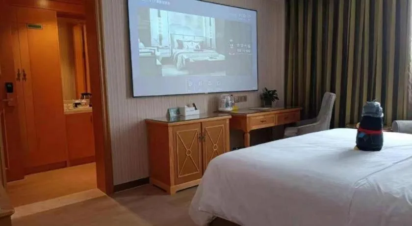 Bed in Vienna Hotel Zhejiang Ningbo Beilun In Time City