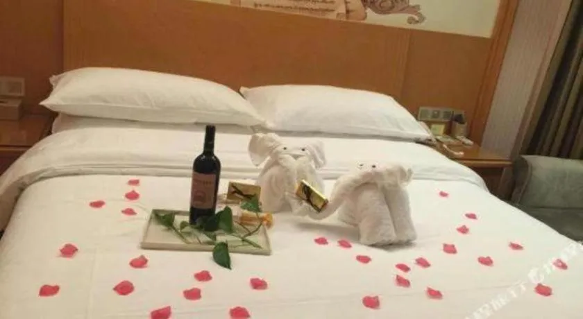 Bed in Vienna Hotel Zhejiang Ningbo Beilun In Time City